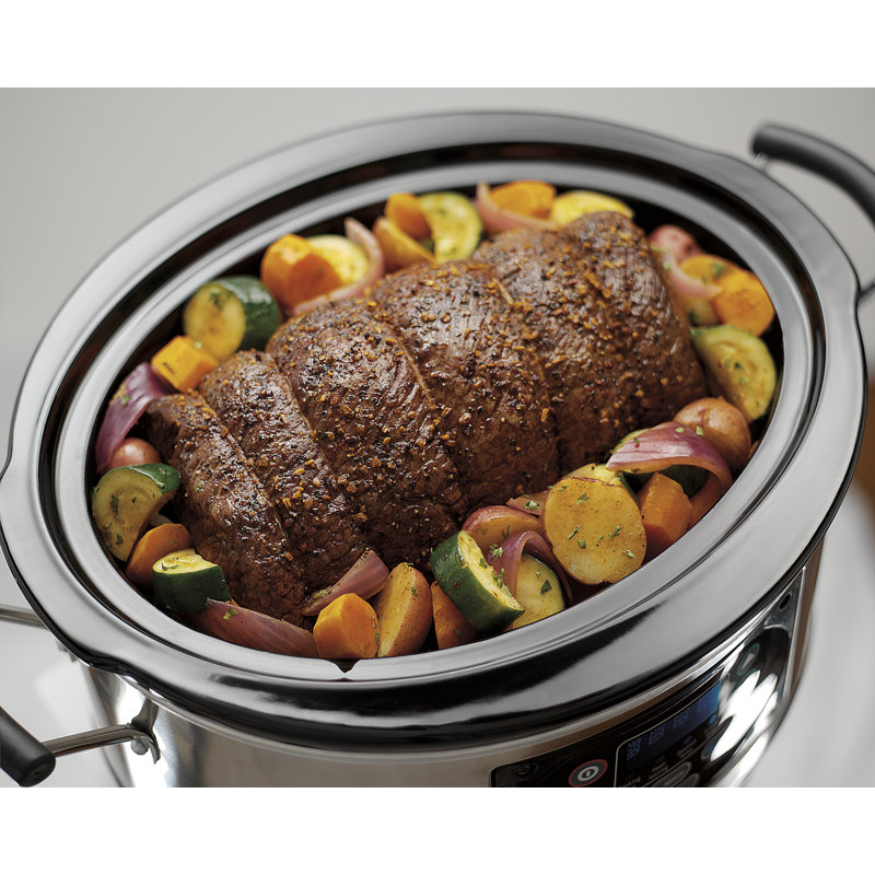 Hamilton Beach® 6 Quart Programmable Slow Cooker & Reviews Hamilton Beach® 6 Quart Programmable Slow Cooker & Reviews
